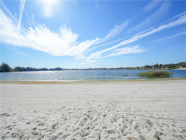 property view of water