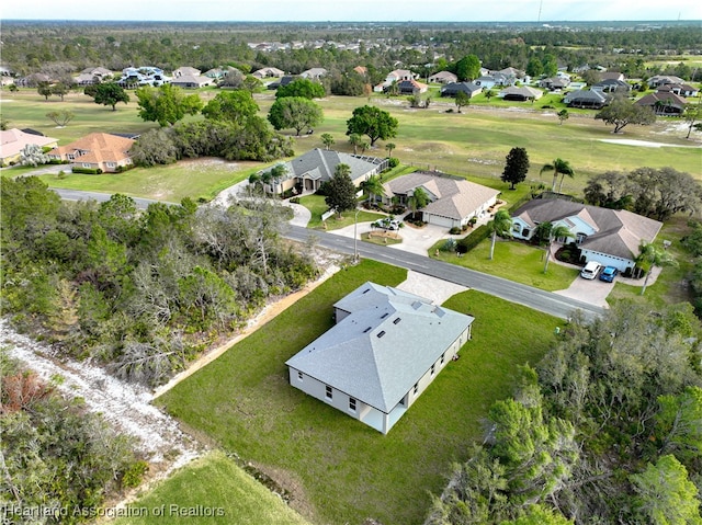 4737 Myrtle Dr, Sebring, FL 33872 - aerial view of residential area featuring a local golf course