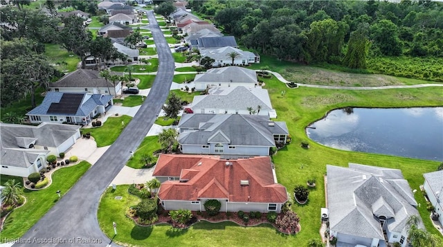 3195 E Pebble Dr, Avon Park, FL 33825 - aerial perspective of suburban area featuring a nearby body of water