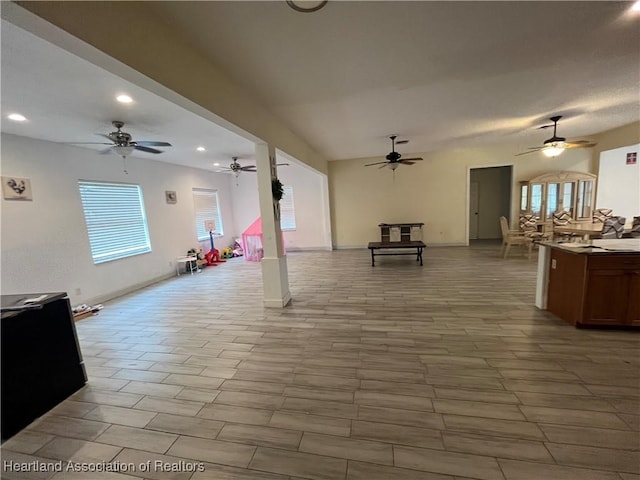 view of unfurnished living room