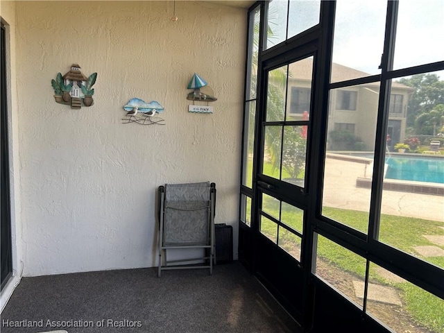 6000 Matanzas Dr, Sebring, FL 33872 - view of unfurnished sunroom