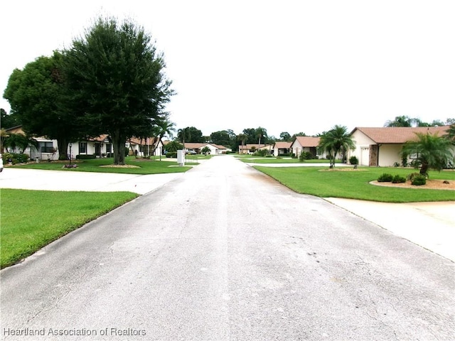 view of road