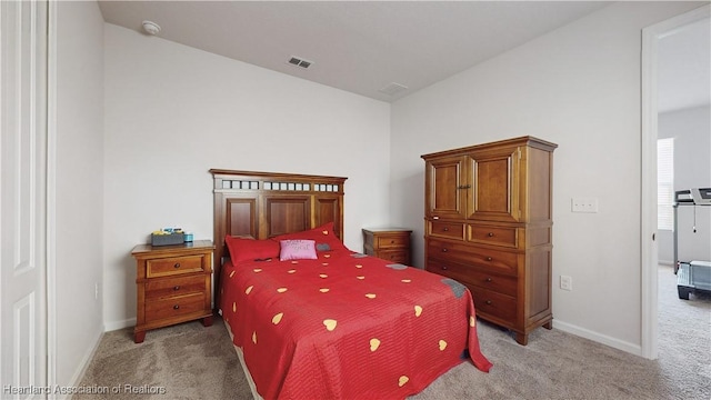 1076 Sugarwood St, Davenport, FL 33837 - carpeted bedroom with baseboards and lofted ceiling