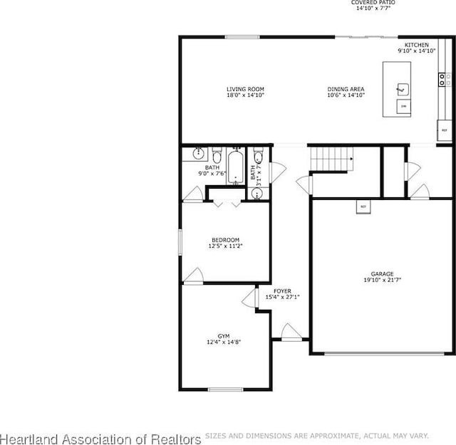 1076 Sugarwood St, Davenport, FL 33837 - home floor plan