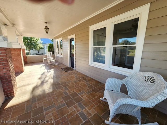 view of patio