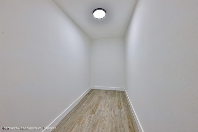 interior space featuring light hardwood / wood-style flooring