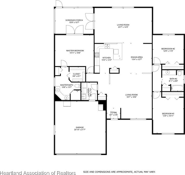 4023 Santa Barbara Dr, Sebring, FL 33875 - floor plan / room layout
