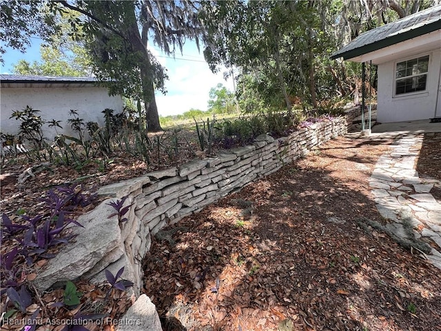 view of yard