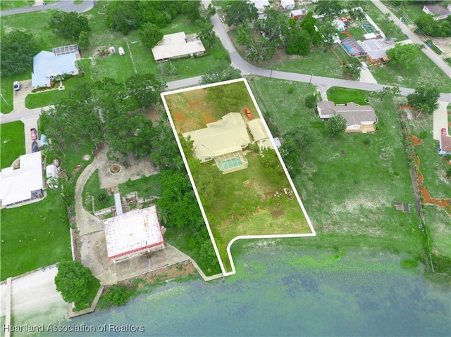 1494 Wilde St, Avon Park, FL 33825 - aerial view of property and surrounding area with property parcel outlined