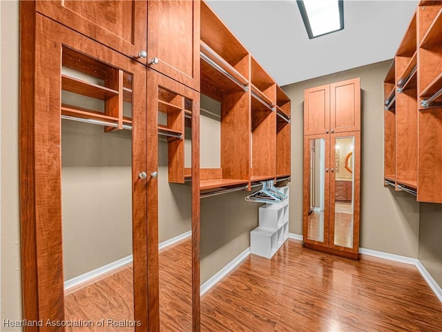1494 Wilde St, Avon Park, FL 33825 - spacious closet featuring wood finished floors