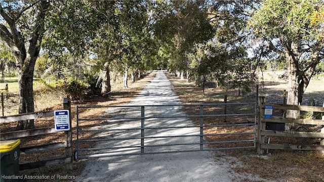 view of gate