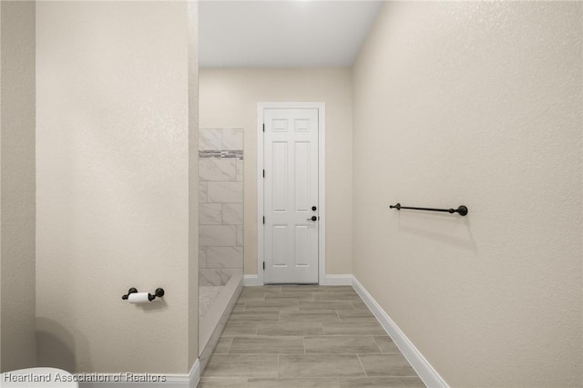 4825 Whiting Dr, Sebring, FL 33870 - bathroom with baseboards and a shower stall