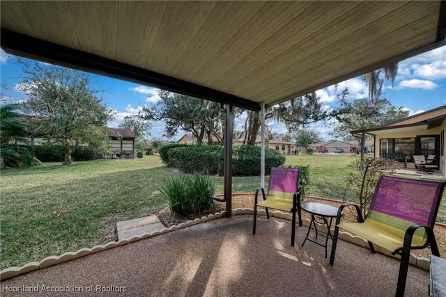 view of patio / terrace