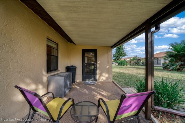 view of patio