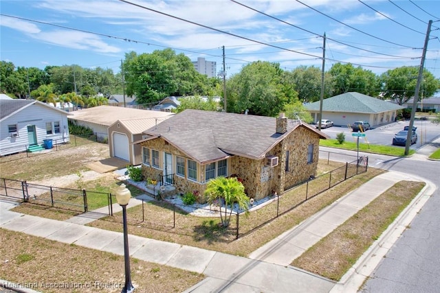 view of bungalow-style home