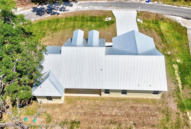 drone / aerial view
