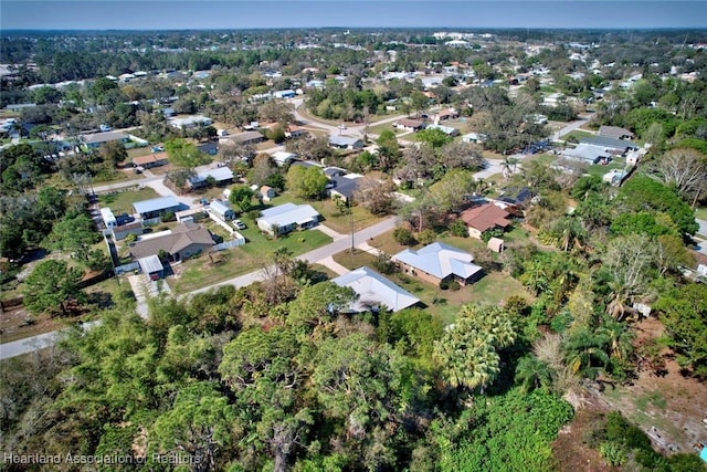 birds eye view of property featuring a residential view