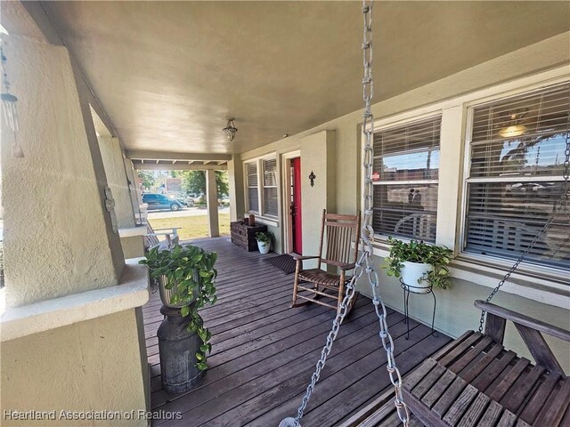 21 N French Ave, Fort Meade, FL 33841 - view of porch
