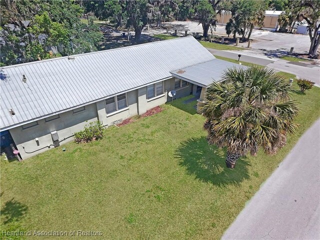 21 N French Ave, Fort Meade, FL 33841 - aerial view of property and surrounding area