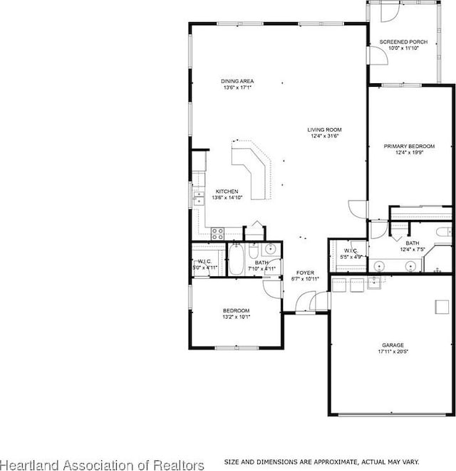 3730 Camry Ct, Sebring, FL 33872 - view of home floor plan