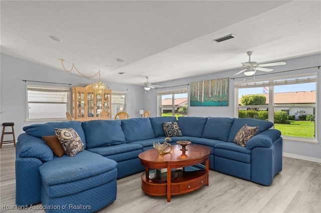 3730 Camry Ct, Sebring, FL 33872 - living room featuring wood finished floors and ceiling fan