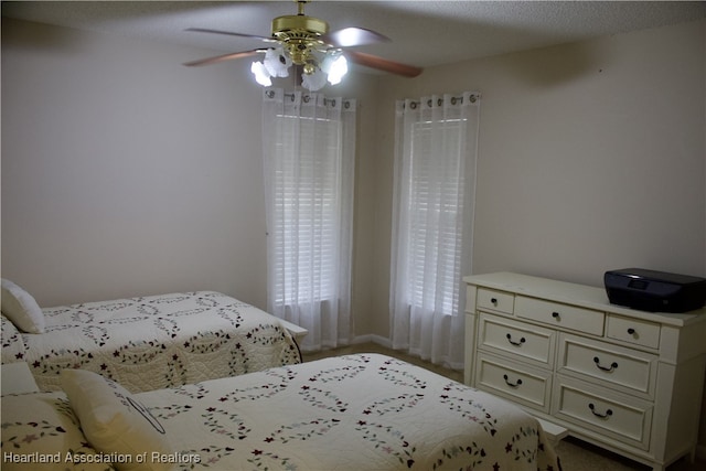 102 Oak St, Lake Placid, FL 33852 - carpeted bedroom featuring ceiling fan