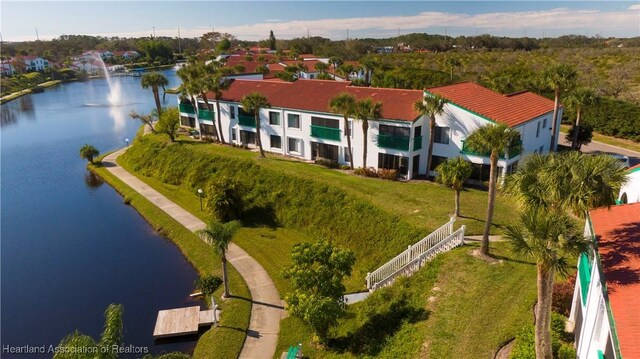 4869 Casablanca Cir Unit G22, Sebring, FL 33870 - view of subject property with a large body of water