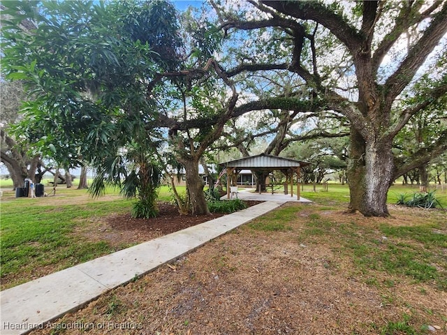 203 Boyer St, Venus, FL 33960 - view of property's community featuring a yard and a gazebo
