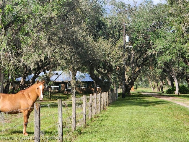 203 Boyer St, Venus, FL 33960 - view of yard featuring fence