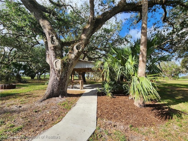 203 Boyer St, Venus, FL 33960 - view of home's community featuring a gazebo