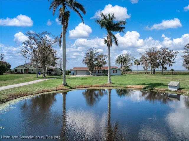 property view of water