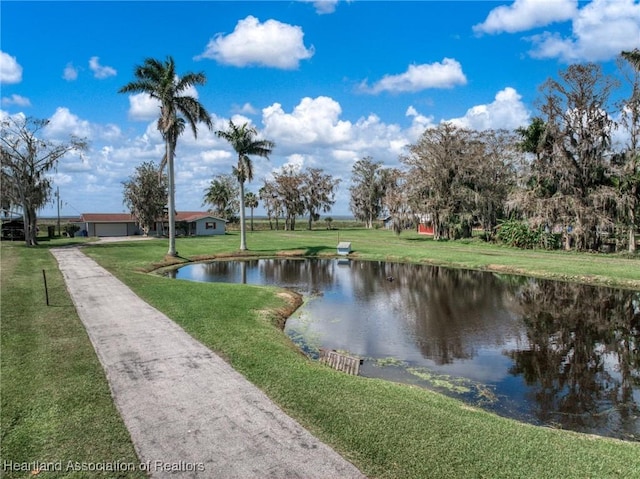 property view of water