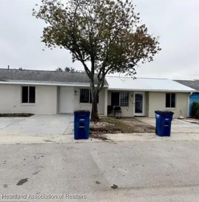 view of ranch-style house