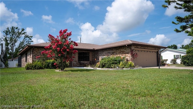 302 Whatley Blvd, Sebring, FL 33870 - single story home with a garage, brick siding, and a front lawn
