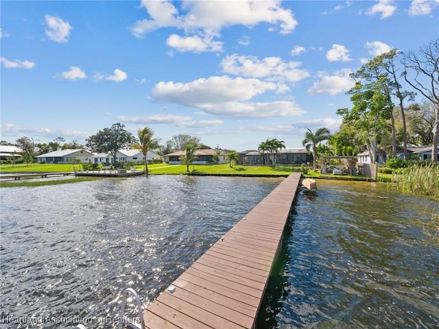 123 Harry Lee Rd, Lake Placid, FL 33852 - view of dock featuring a water view