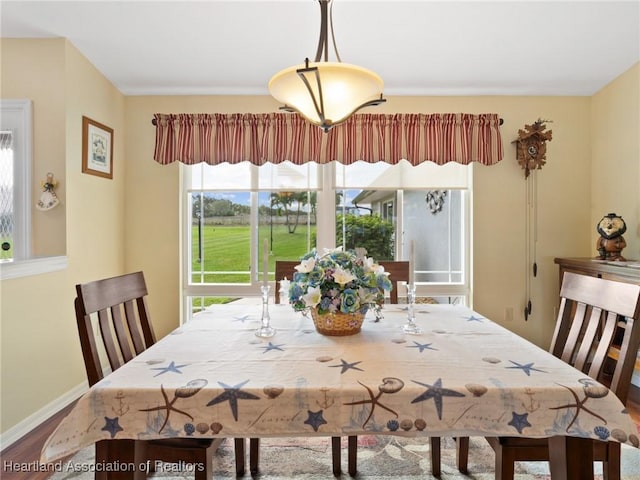 123 Harry Lee Rd, Lake Placid, FL 33852 - dining space featuring hardwood / wood-style flooring