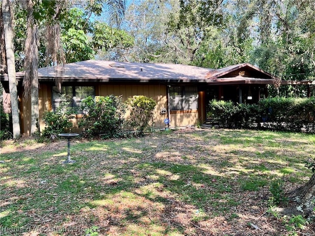 1801 Colmar Ave, Sebring, FL 33870 - view of ranch-style home