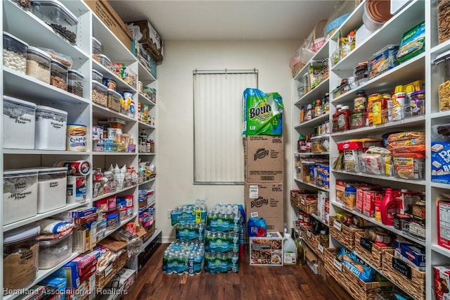 view of pantry