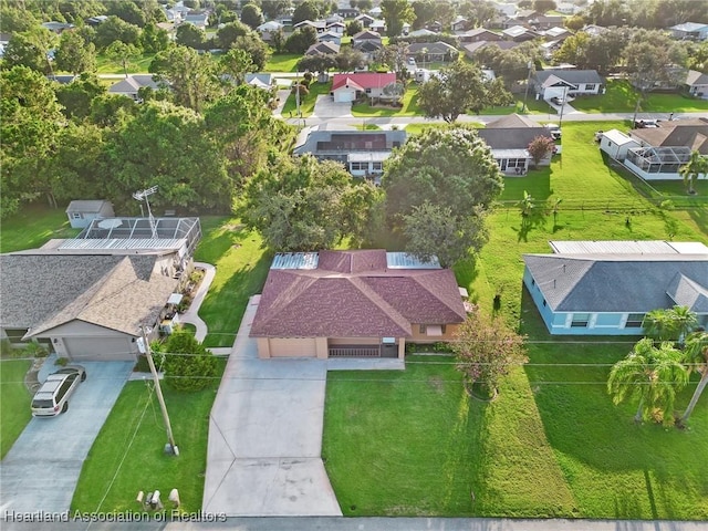 4311 Mandarin Rd, Sebring, FL 33875 - aerial perspective of suburban area