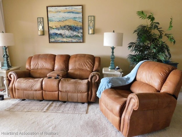3513 Edgewater Dr, Sebring, FL 33872 - living room featuring light colored carpet