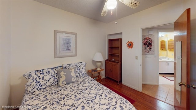 4701 Casablanca Cir Unit B5, Sebring, FL 33870 - bedroom featuring wood finished floors and baseboards
