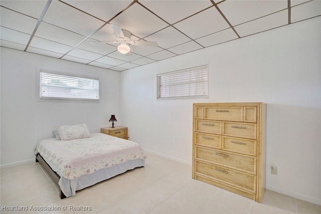 1644 Heron Dr S, Lorida, FL 33857 - bedroom featuring a paneled ceiling and ceiling fan