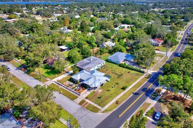 aerial view