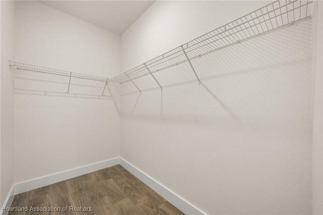 5243 Cortez Blvd, Sebring, FL 33872 - spacious closet featuring dark wood-style floors