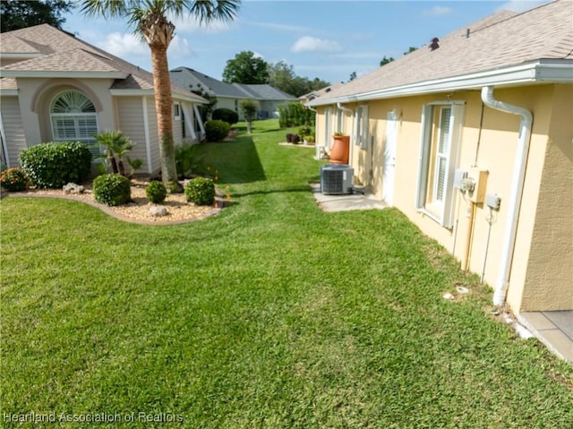 3108 Oakmont Dr, Avon Park, FL 33825 - view of yard with central AC unit