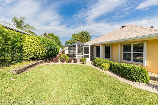 3108 Oakmont Dr, Avon Park, FL 33825 - view of yard featuring a sunroom