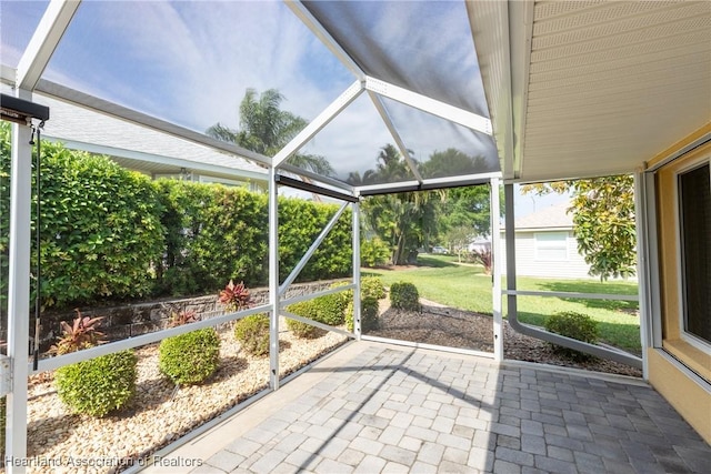 3108 Oakmont Dr, Avon Park, FL 33825 - view of unfurnished sunroom