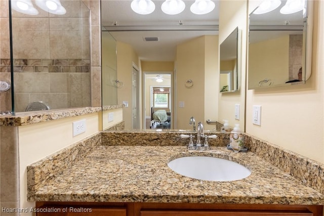 3108 Oakmont Dr, Avon Park, FL 33825 - ensuite bathroom with vanity, visible vents, and connected bathroom