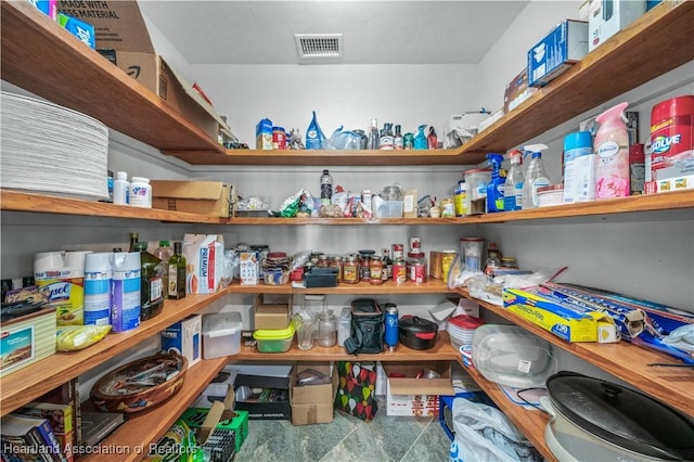 view of pantry