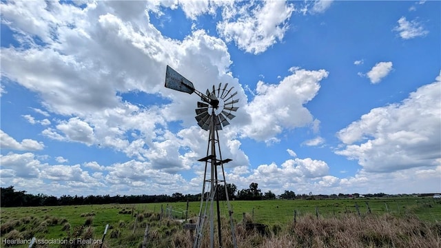 view of community featuring a view of countryside
